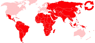 Localisez l'Occident